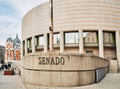 Spanish Senate building. Madrid, Spain