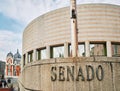 Spanish Senate building. Madrid, Spain