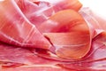 Spanish serrano ham Royalty Free Stock Photo