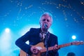 Spanish singer and guitarist Kiko Veneno performing live in Palma Royalty Free Stock Photo