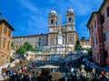 Spanish Stairs, Rome, Italy Royalty Free Stock Photo