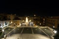 Spanish Steps night view, Rome, Italy Royalty Free Stock Photo