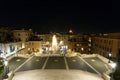 Spanish Steps night view, Rome, Italy Royalty Free Stock Photo