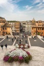 Spanish Steps and Piazza di Spagna - Rome Italy