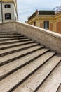 Spanish Steps in Piazza di Spagna in Rome, Italy Royalty Free Stock Photo