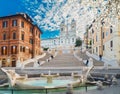 Spanish Steps, Rome, Italy Royalty Free Stock Photo