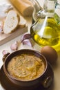 Spanish Style Garlic Soup Royalty Free Stock Photo