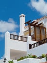 Spanish style home Royalty Free Stock Photo