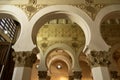 Spanish synagogue interior Royalty Free Stock Photo