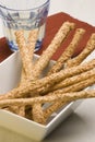 Spanish tapas. Crispy cheese sticks. Royalty Free Stock Photo