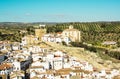 Spanish town Setenil de las Bodegas. View from above Royalty Free Stock Photo