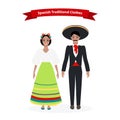 Spanish Traditional Clothes People