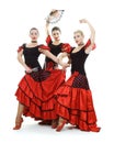 Spanish trio Royalty Free Stock Photo