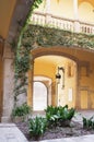 Spanish Villa Atrium Royalty Free Stock Photo