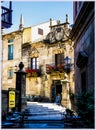 Spanish Village in Barcelona Royalty Free Stock Photo