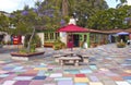 Spanish Village stuidios and exhibits Balboa Park California.