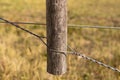 Spanish windlass style fence wire tightener Royalty Free Stock Photo