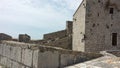 Spanjola Fortress Stone Wall Ruins, Hvar Croatia Royalty Free Stock Photo