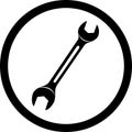 Spanner Royalty Free Stock Photo
