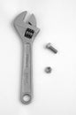Spanner Bolt Nut Tools Royalty Free Stock Photo