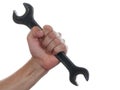 Spanner in hand