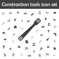 Spanner icon. Constraction tools icons universal set for web and mobile