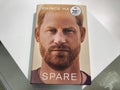 Spare, book by Prince Harry with 30 percent discount tag