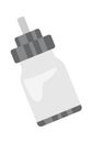 Spare parts for inhalers flat icon