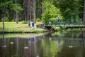 Sparites park in Gulbene, Latvia