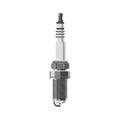 Spark plug icon in cartoon style