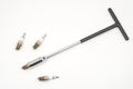 Spark plug wrench Royalty Free Stock Photo