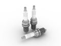 Spark Plugs Royalty Free Stock Photo