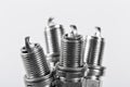 Spark plugs gasoline internal combustion engine Royalty Free Stock Photo