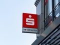Sparkasse Logo Sign of a Self Service Point