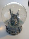 New york snow globe with Lady liberty