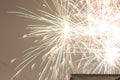 Sparkle and fireworks Royalty Free Stock Photo