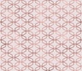 Sparkle geometric seamless pattern with rose gold foil texture. Trendy glitter wallpaper. Modern premium chic background.