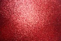 Sparkle glowing dark red glitter of carborundum abstract textured background, can use for celebrate christmas day, new year day Royalty Free Stock Photo