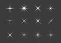 Sparkle icon set