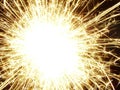 Sparkler! Royalty Free Stock Photo