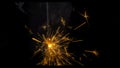 Sparklers illuminating the festive atmosphere Royalty Free Stock Photo
