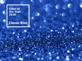 Color of the Year 2020 Classic Blue background