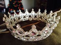 Sparkling Beauty pageant crown Royalty Free Stock Photo