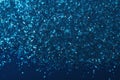 Sparkling Blue glitter texture Royalty Free Stock Photo