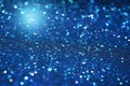 Sparkling Blue glitter texture Royalty Free Stock Photo