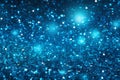 Sparkling Blue glitter texture Royalty Free Stock Photo