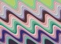 Fluid lines phosphorescent purple green texture, hypnotic blurred creative design