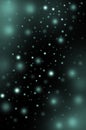 Sparkling bright stars night sky Royalty Free Stock Photo