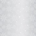 Sparkling Christmas snowflake seamless pattern