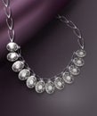 Sparkling diamond necklace